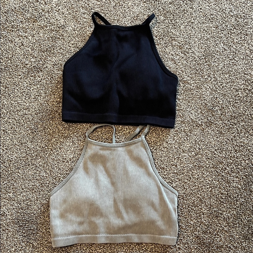 Active Ribbed Tank Set - Picture 1 of 7